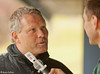 SmugMug > keywords > whitby > Coach Ricki Herbert is interviewed for radio by Martin Devlin © 2009 Ross Collins